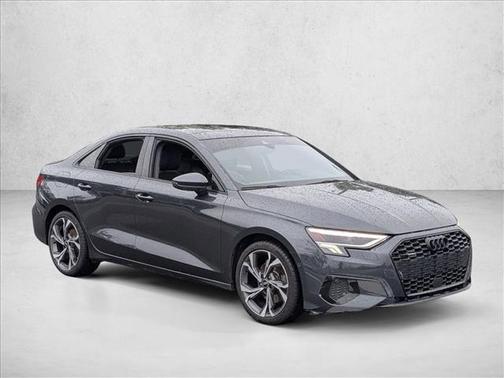 Manhattan Gray Metallic 2023 Audi A3 Premium
