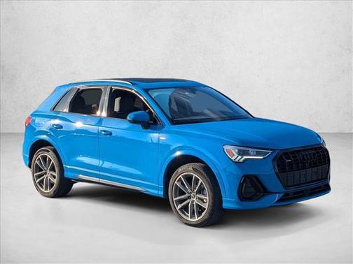 Turbo Blue 2023 Audi Q3 45 S line Premium Plus