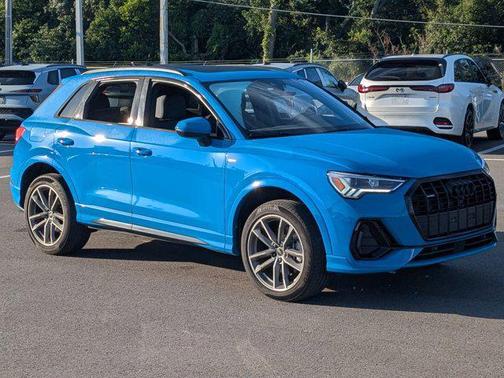 Turbo Blue 2023 Audi Q3 45 S line Premium Plus