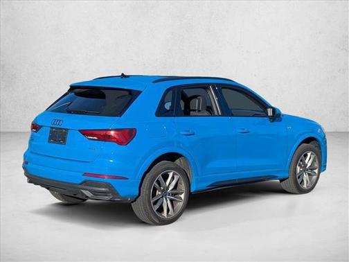 Turbo Blue 2023 Audi Q3 45 S line Premium Plus