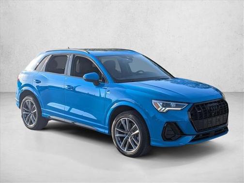 Turbo Blue 2023 Audi Q3 45 S line Premium Plus