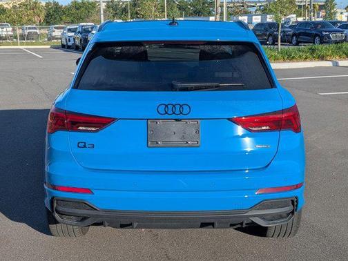 Turbo Blue 2023 Audi Q3 45 S line Premium Plus