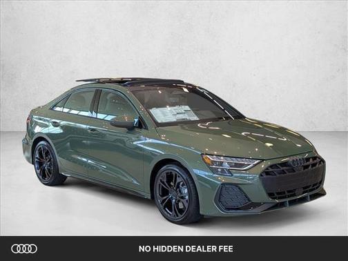 District Green Metallic 2026 Audi A3 Premium