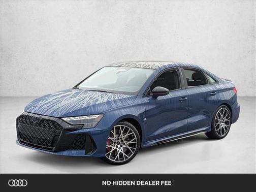 Ascari Blue Metallic 2026 Audi RS 3 TFSI quattro S tronic