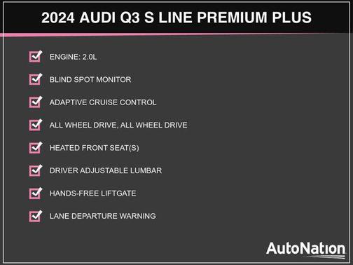 2024 Audi Q3 45 S line Premium Plus