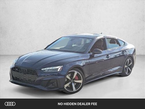 Navarra Blue Metallic 2023 Audi A5 Sportback 45 S Line Premium Plus