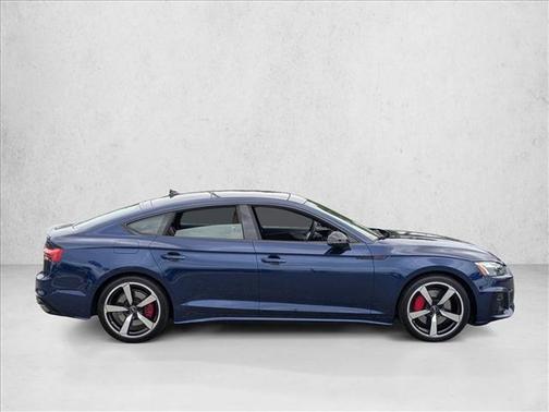 Navarra Blue Metallic 2023 Audi A5 Sportback 45 S Line Premium Plus