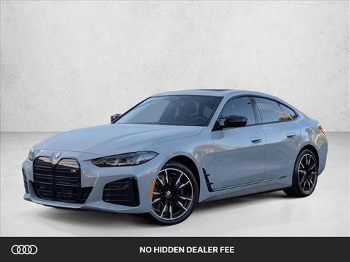 Brooklyn Grey Metallic 2025 BMW i4 Gran Coupe M50