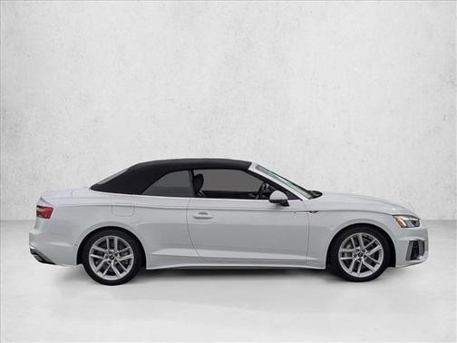 Glacier White Metallic/Black Roof 2023 Audi A5 Prestige 45 TFSI S line quattro S tronic
