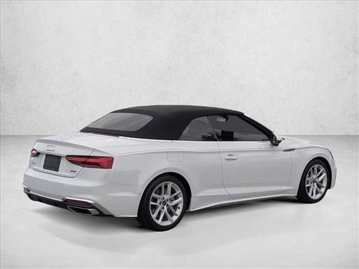 Glacier White Metallic/Black Roof 2023 Audi A5 Prestige 45 TFSI S line quattro S tronic