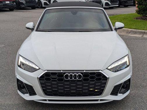 Glacier White Metallic/Black Roof 2023 Audi A5 Prestige 45 TFSI S line quattro S tronic