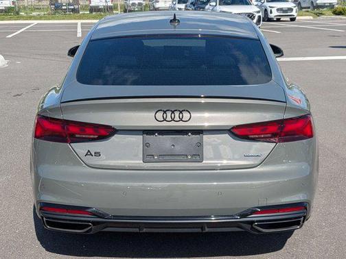 Chronos Gray Metallic 2024 Audi A5 Sportback 45 S Line Premium Plus