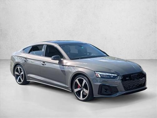 Chronos Gray Metallic 2024 Audi A5 Sportback 45 S Line Premium Plus