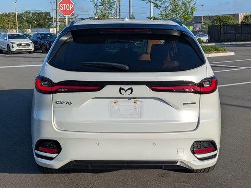 Rhodium White Premium 2025 Mazda CX-70 3.3 Turbo S Premium Plus
