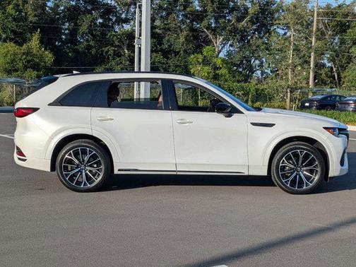 Rhodium White Premium 2025 Mazda CX-70 3.3 Turbo S Premium Plus