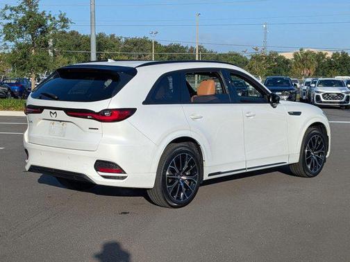 Rhodium White Premium 2025 Mazda CX-70 3.3 Turbo S Premium Plus
