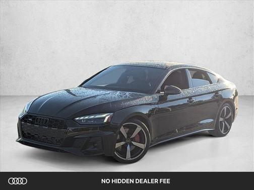 Mythos Black Metallic 2023 Audi A5 Sportback 45 S Line Premium Plus