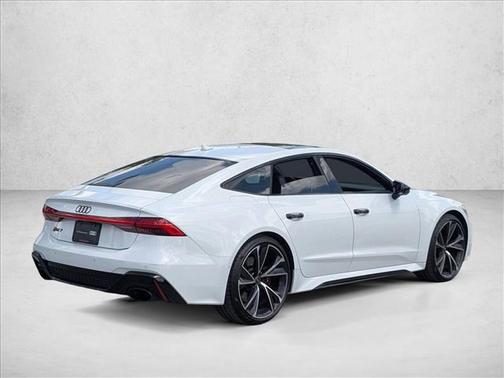 Glacier White Metallic 2023 Audi RS 7 4.0T