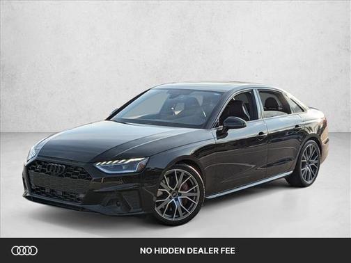 Mythos Black Metallic 2023 Audi S4 Premium Plus TFSI quattro Tiptronic