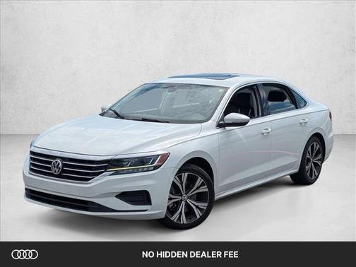 Pure White [White] 2022 Volkswagen Passat 2.0T SE