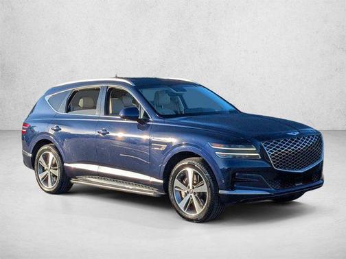Adriatic Blue 2021 Genesis GV80 3.5T