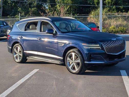 Adriatic Blue 2021 Genesis GV80 3.5T