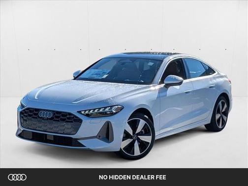Glacier White Metallic 2025 Audi A5 Premium Plus
