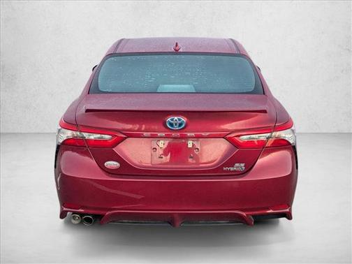 Ruby Flare Pearl 2018 Toyota Camry Hybrid SE
