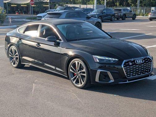 Mythos Black Metallic 2023 Audi S5 3.0T Prestige