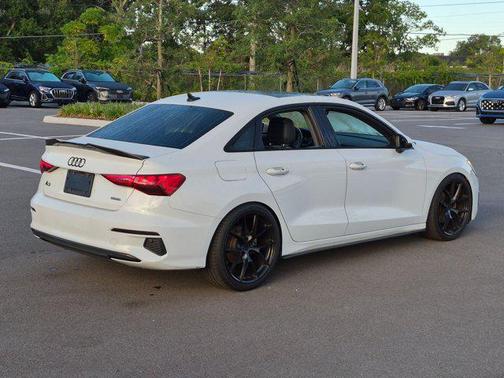 Glacier White Metallic 2023 Audi A3 Premium