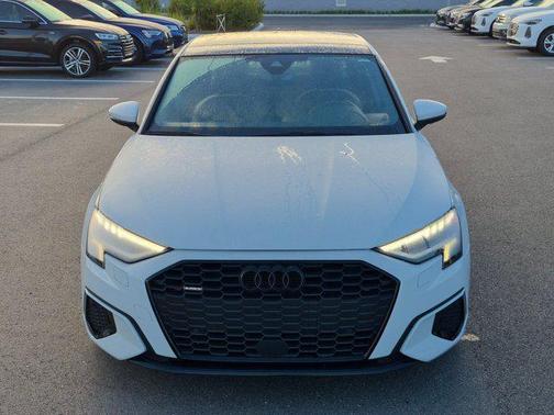 Glacier White Metallic 2023 Audi A3 Premium