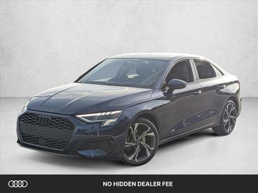 Navarra Blue Metallic 2023 Audi A3 Premium