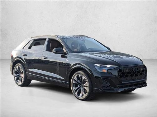 Mythos Black Metallic 2026 Audi Q8 55 Premium Plus