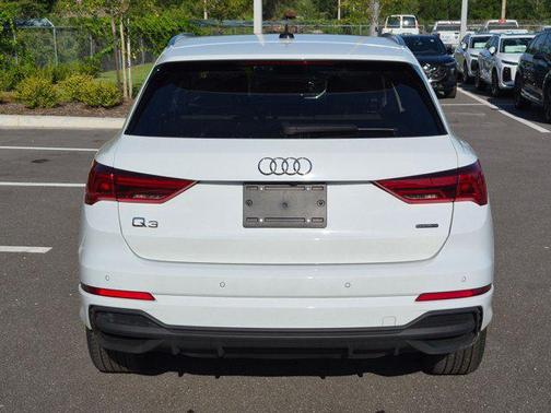 Glacier White Metallic 2024 Audi Q3 45 S line Premium Plus