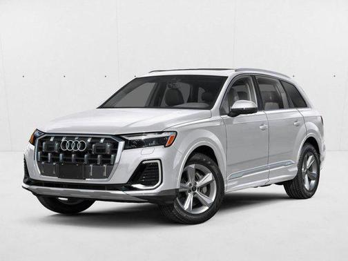 Glacier White Metallic 2026 Audi Q7 55 Premium