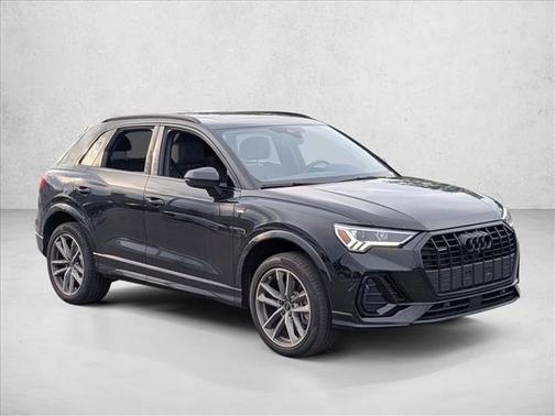 Mythos Black Metallic 2024 Audi Q3 45 S line Premium Plus