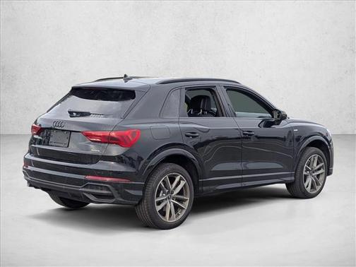 Mythos Black Metallic 2024 Audi Q3 45 S line Premium Plus