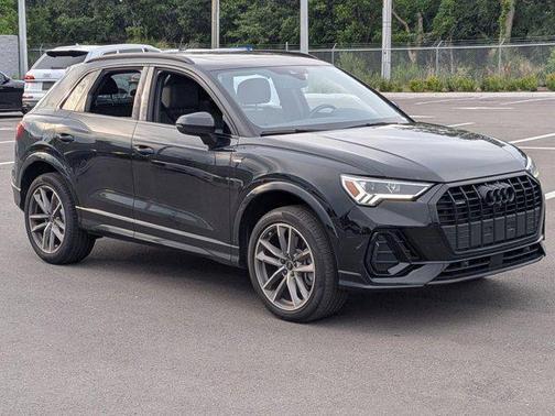 Mythos Black Metallic 2024 Audi Q3 45 S line Premium Plus