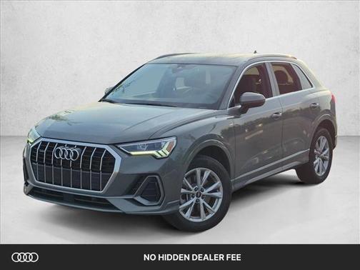 Chronos Gray Metallic 2023 Audi Q3 Premium 45 TFSI S line quattro Tiptronic