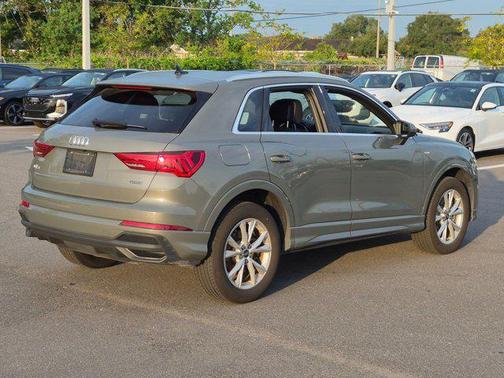 Chronos Gray Metallic 2023 Audi Q3 Premium 45 TFSI S line quattro Tiptronic