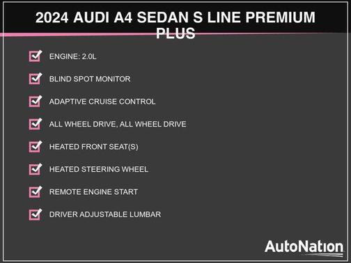 2024 Audi A4 45 S line Premium Plus