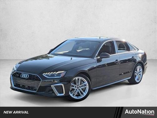 Mythos Black Metallic 2023 Audi A4 45 S line Premium