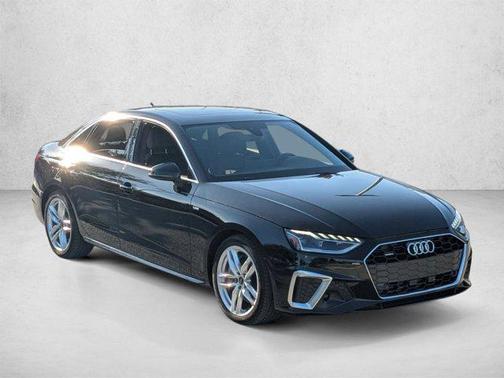 Mythos Black Metallic 2023 Audi A4 45 S line Premium