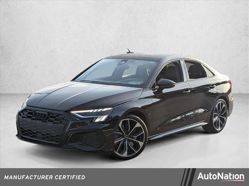 Mythos Black Metallic 2024 Audi S3 Prestige TFSI quattro S tronic