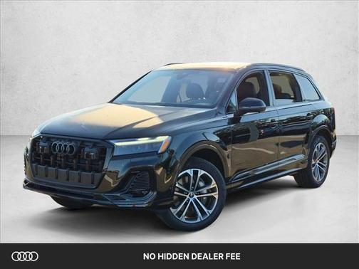 Mythos Black Metallic 2026 Audi Q7 45 Premium Plus