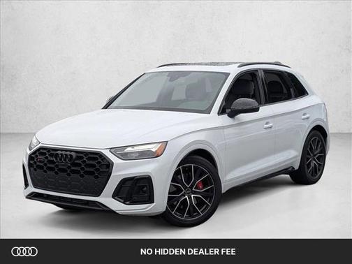 Glacier White Metallic 2024 Audi SQ5 3.0T Premium Plus