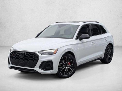 Glacier White Metallic 2024 Audi SQ5 3.0T Premium Plus
