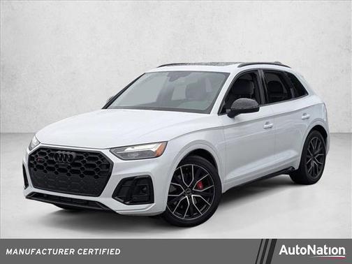 Glacier White Metallic 2024 Audi SQ5 3.0T Premium Plus