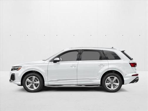 Glacier White Metallic 2026 Audi Q7 45 Premium