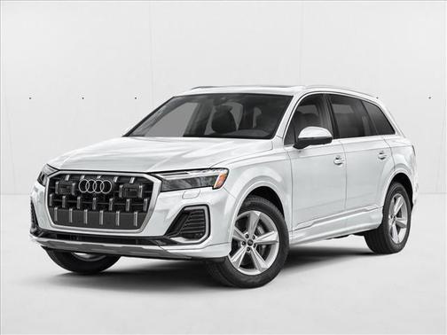 Glacier White Metallic 2026 Audi Q7 45 Premium